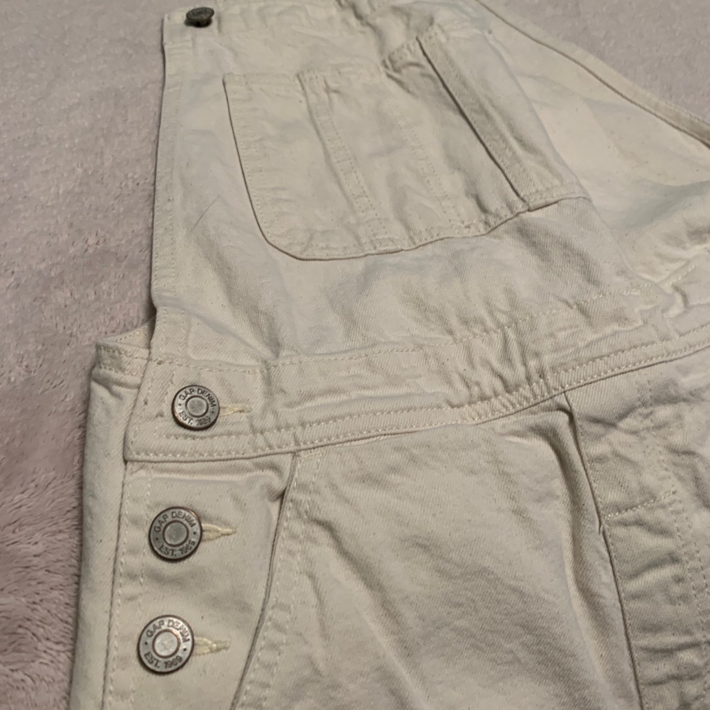 Cream overalls